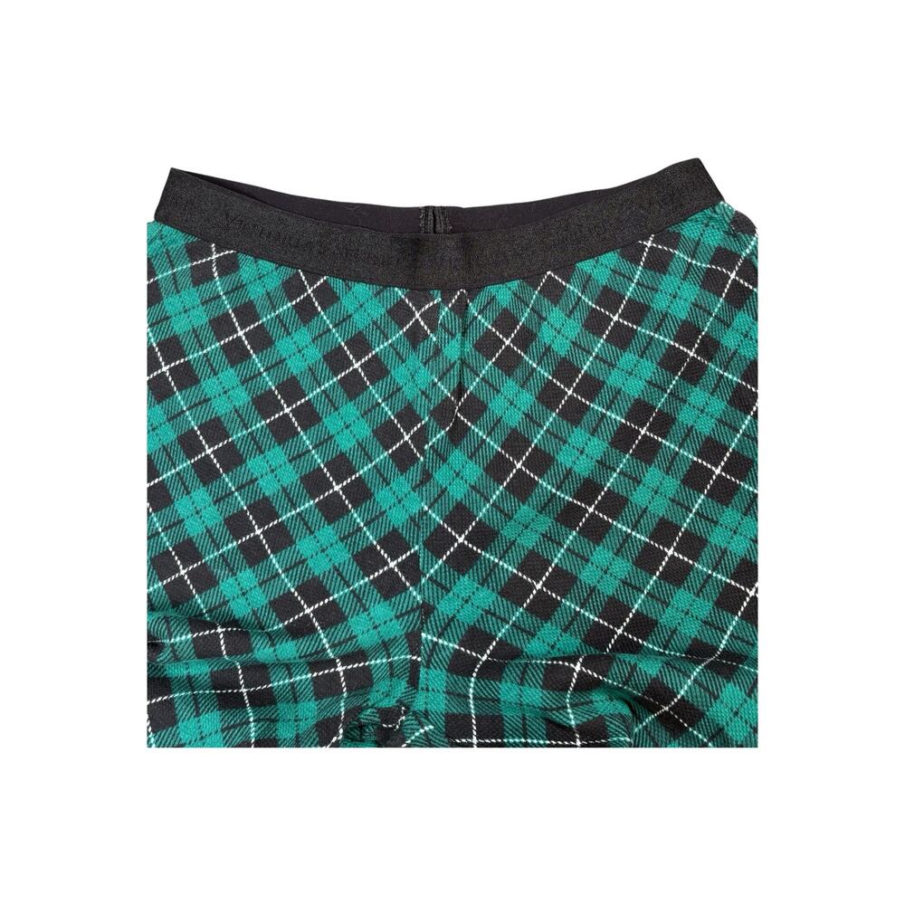 NWT Victoria’s Secret Waffle Knit Thermal 2 Piece Plaid Pajama Set Women's Med - Picture 6 of 11